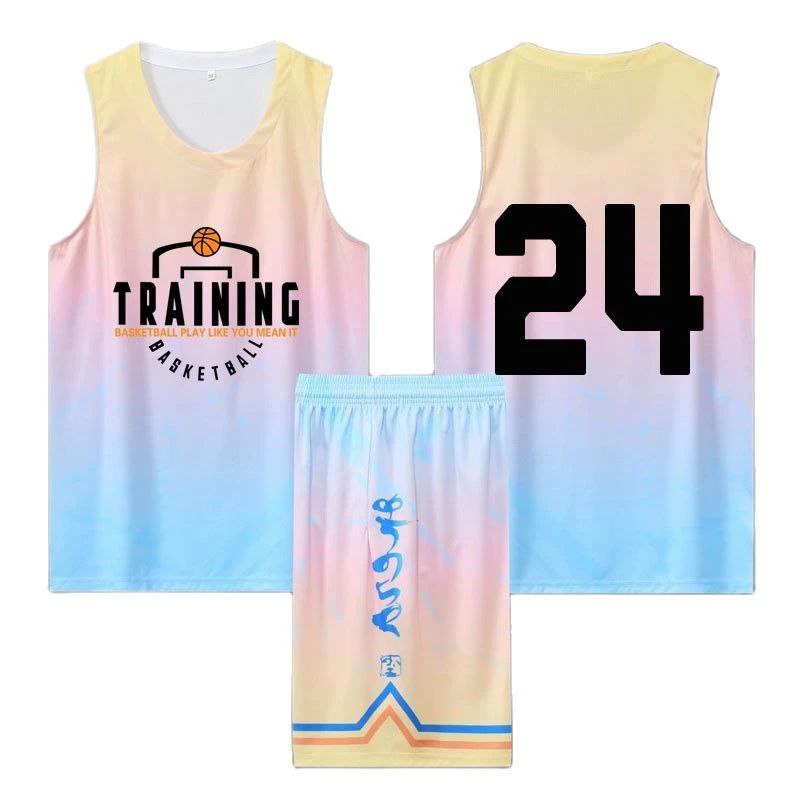 CUSTOM BASKETBALL UNIFORM 10SETS