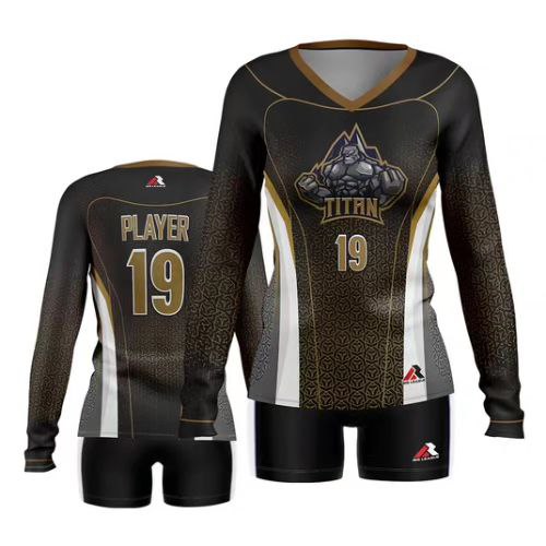 CUSTOM VOLLEYBALL UNIFORM SAMPLE
