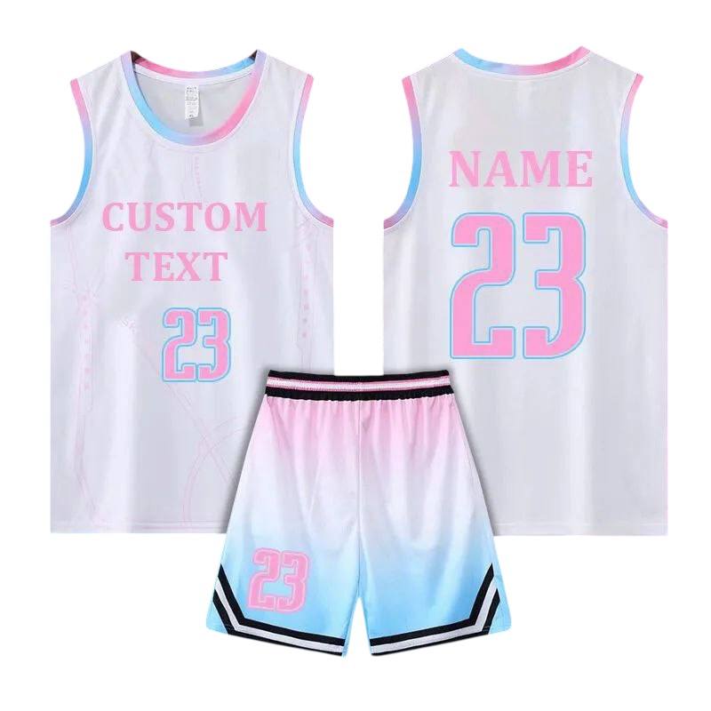 CUSTOM BASKETBALL UNIFORM 10SETS